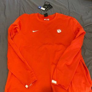 NIKE Clemson Tigers Dri-Fit Long Sleeve Shirt